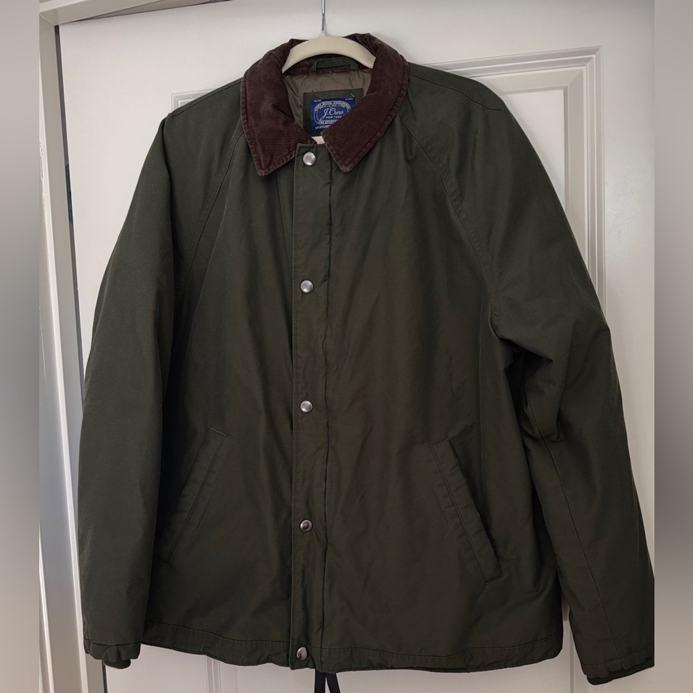 J. Crew Basecamp Jacket with PrimaLoft- L